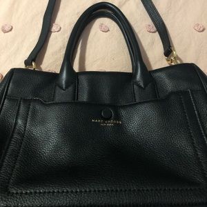 Marc Jacobs Black Leather Hobo